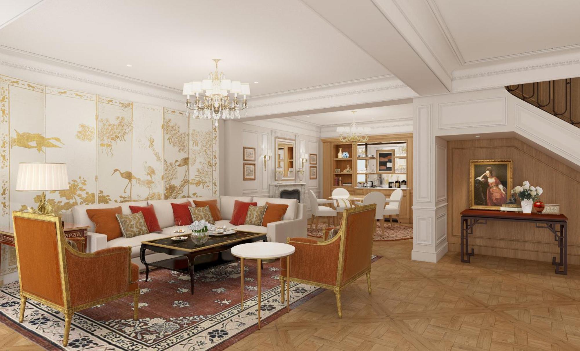 Four Seasons Hotel George V Parigi Esterno foto